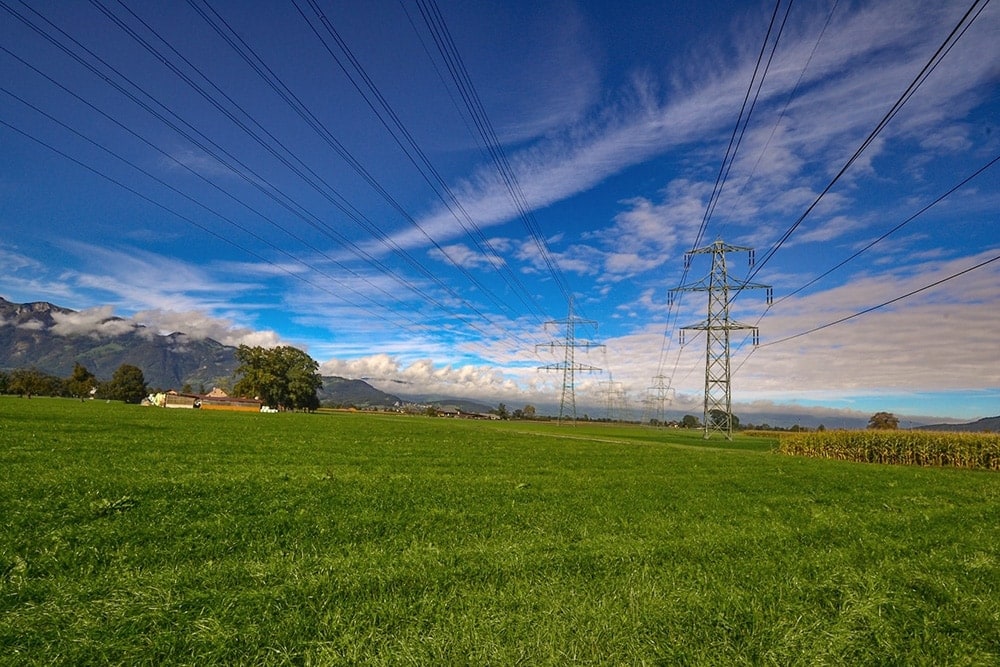 power transmission lines